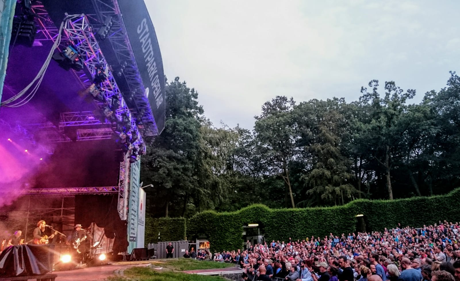 Calexico, Iron & Wine, Stadtpark, Hamburg, Germany, Open Air, concert, Years To Burn, Album, Folk, Pop, Country, Trees