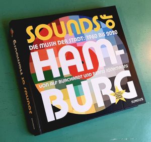 Cover, Sounds of Hamburg, Hamburg, Junius Verlag, Alf Burchardt, Bernd Jonkmanns